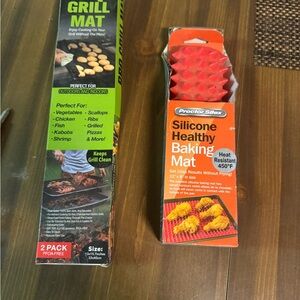 Red Silicone Healthy Baking Mat